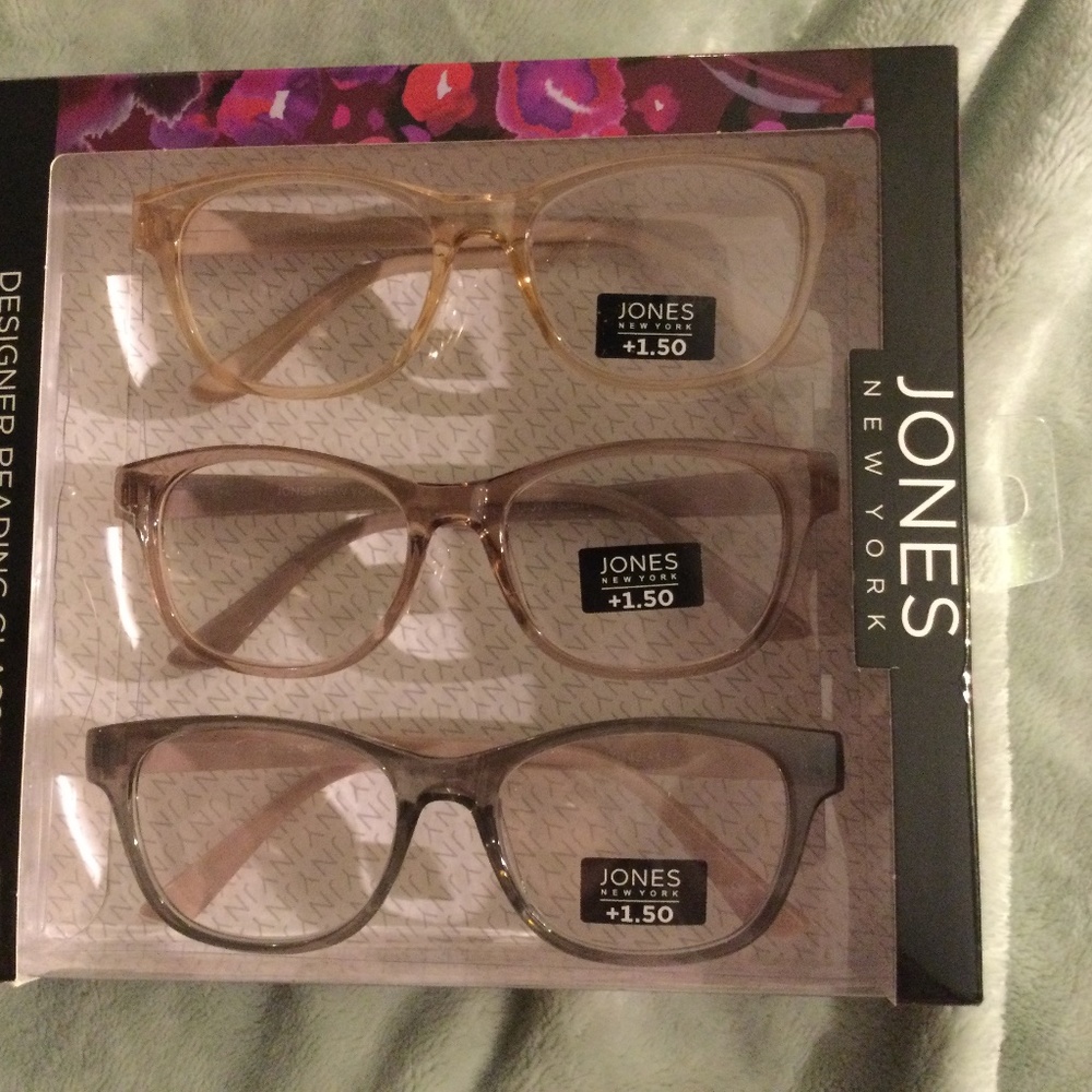 Jones New York Reading Glasses +1.50 NIB